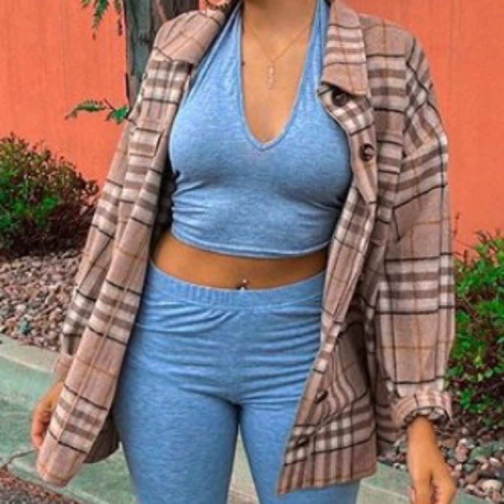Oversized Plaid flannel